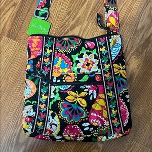 Vera Bradley Multicolor Floral Crossbody Bag-Brand New